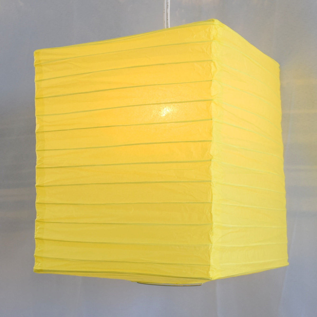 Yellow Hako Paper Lantern (8 inch x 10 inch)