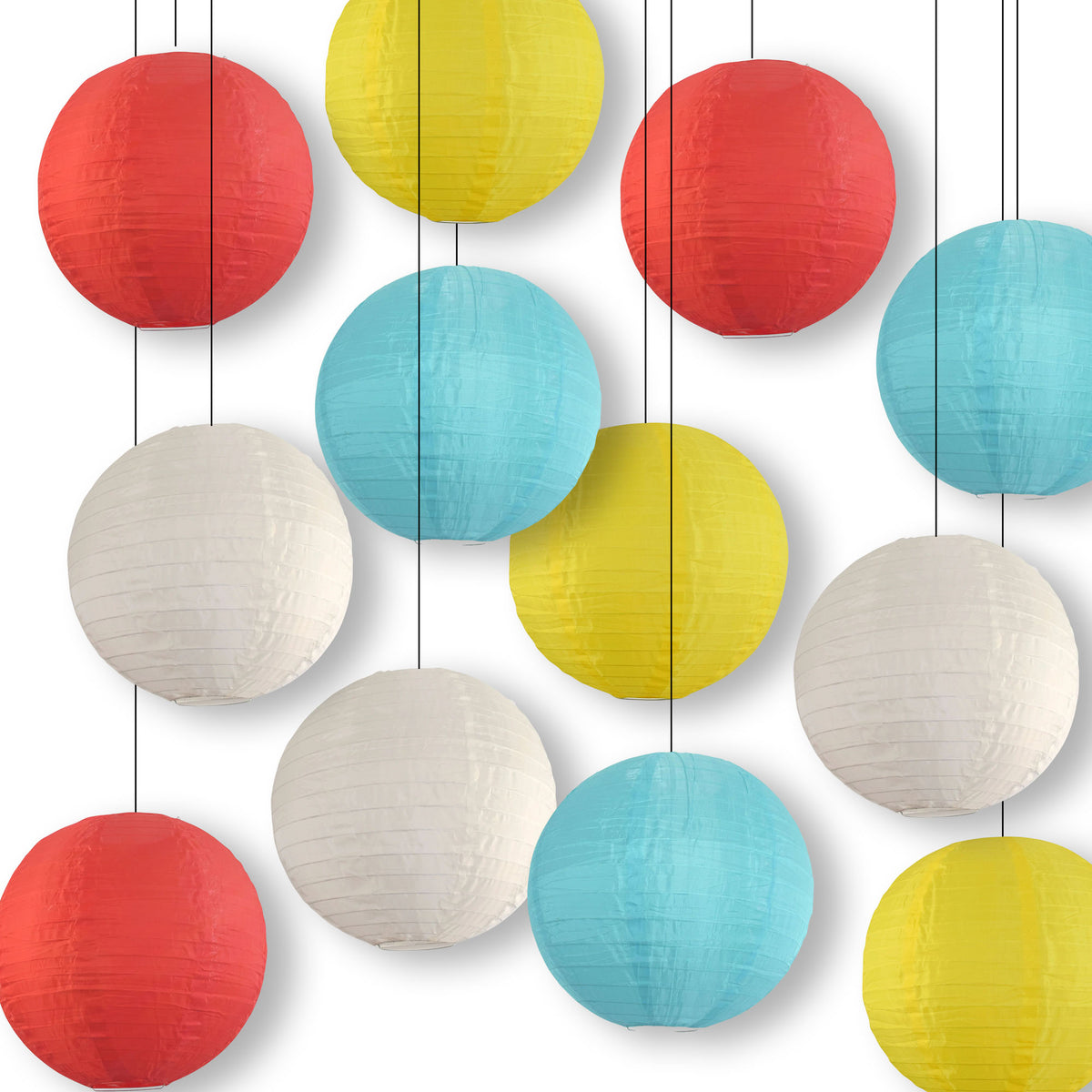 School Days Nylon Lantern Combo Variety Set (12 PACK)