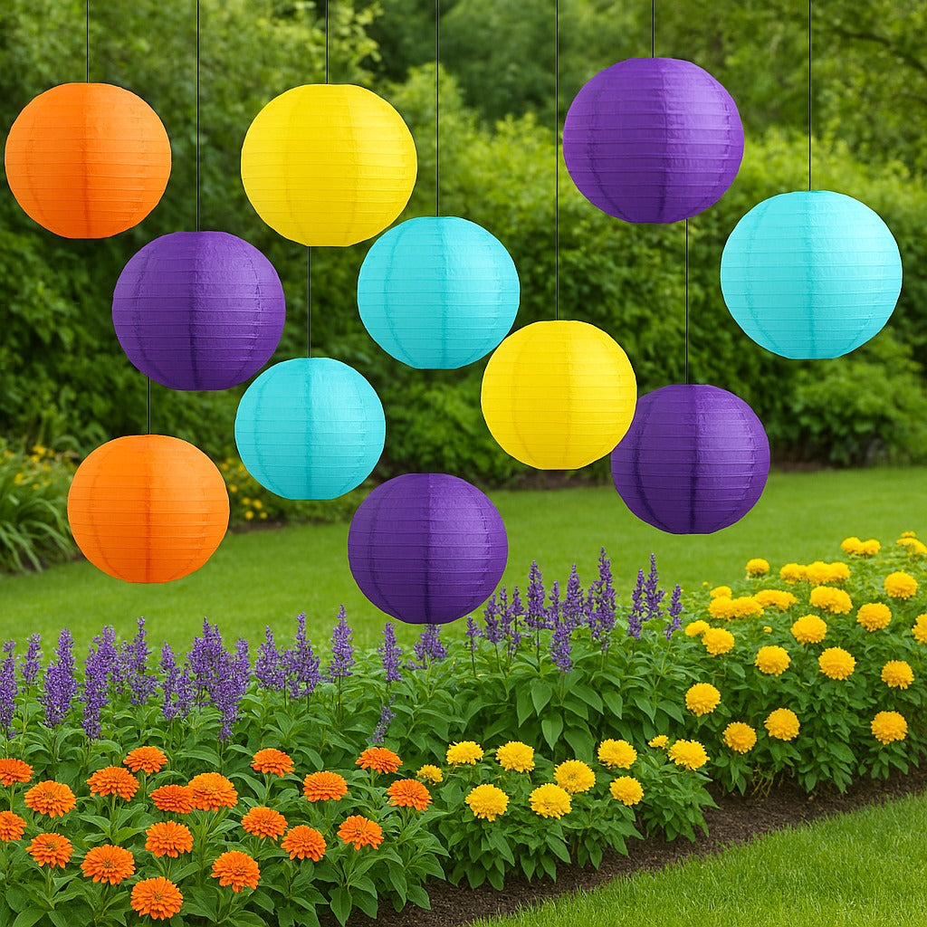 Electric Vibes Nylon Lantern Combo Variety Set (12 PACK)
