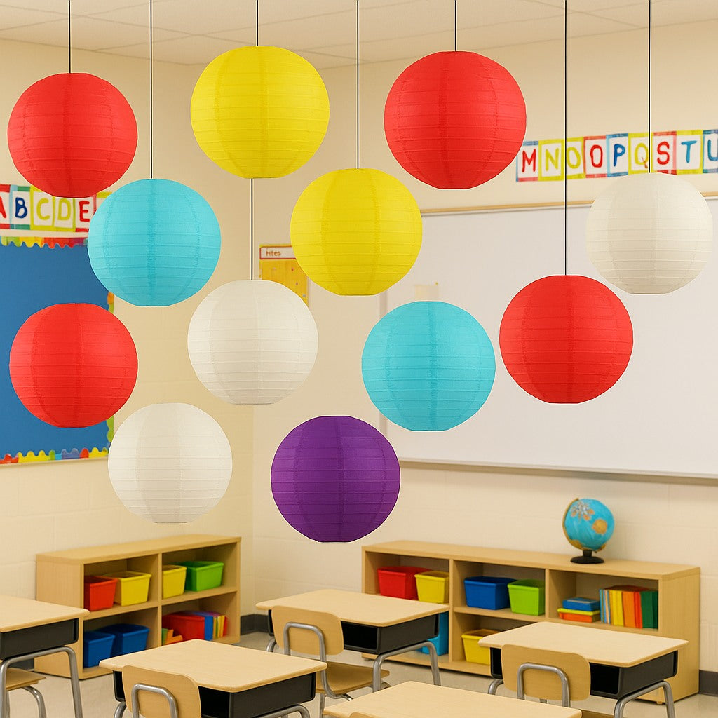 School Days Nylon Lantern Combo Variety Set (12 PACK)