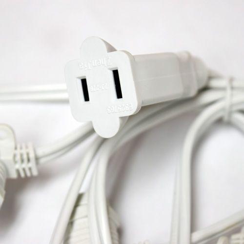 10 Socket Multi-Color Outdoor Commercial String Light Set, 21 FT White ...