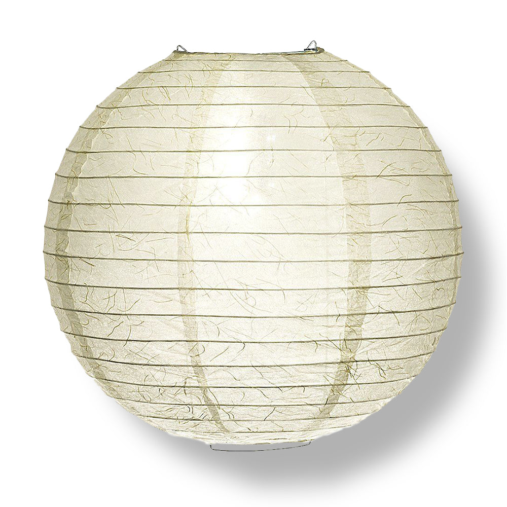 Premium 12-Piece Ivory Phoenix Feather Paper Lantern Party Pack Set - PaperLanternStore.com - Paper Lanterns, Decor, Party Lights &amp; More
