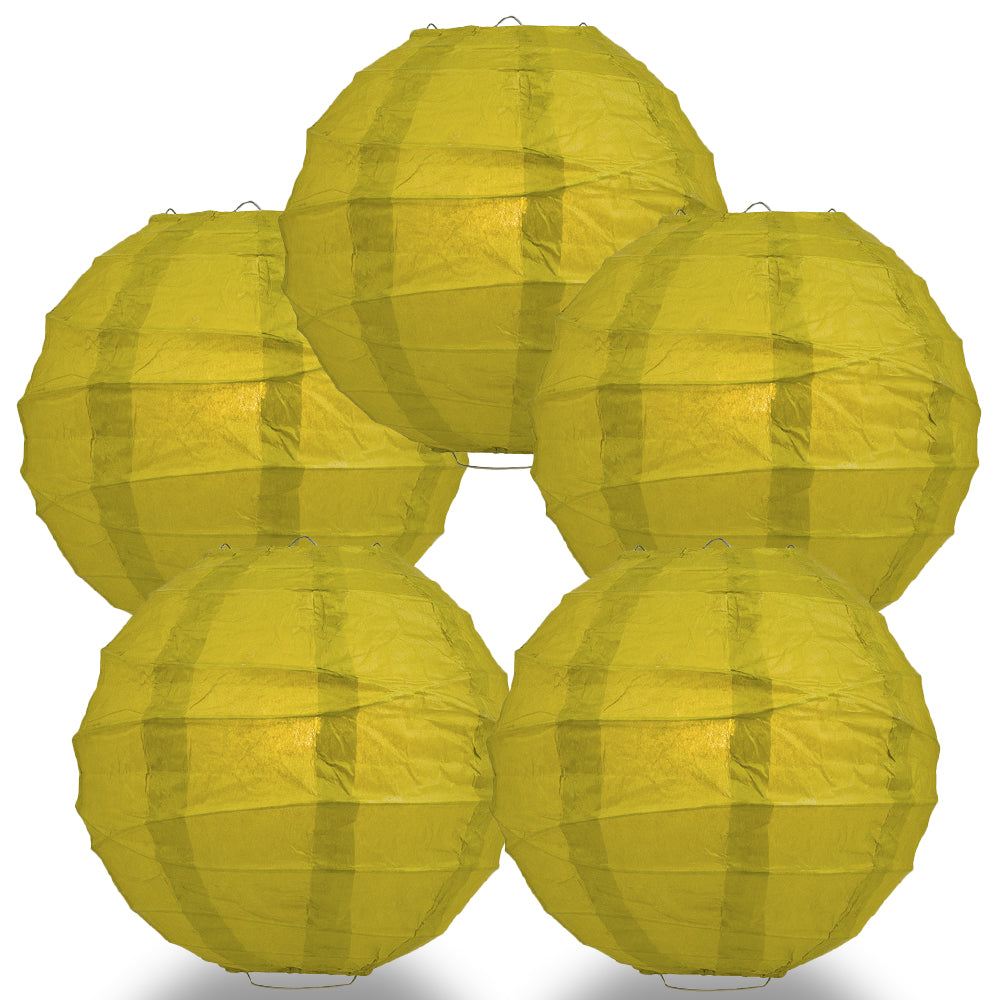 5 PACK | 12&quot;  Pear Crisscross Ribbing, Hanging Paper Lanterns - PaperLanternStore.com - Paper Lanterns, Decor, Party Lights &amp; More