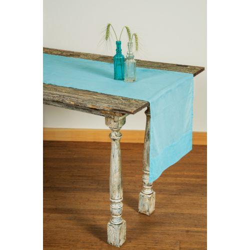 Ice Blue Cotton Voile Table Runner - PaperLanternStore.com - Paper Lanterns, Decor, Party Lights &amp; More