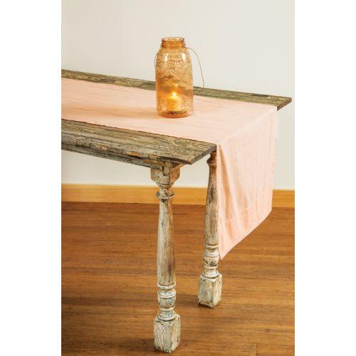 Nude Cotton Voile Table Runner - PaperLanternStore.com - Paper Lanterns, Decor, Party Lights &amp; More
