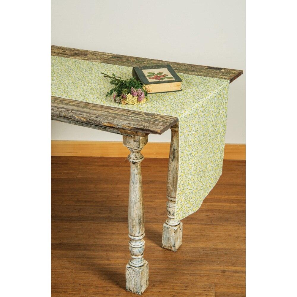 Lemonade Yellow Floral Table Runner - PaperLanternStore.com - Paper Lanterns, Decor, Party Lights &amp; More