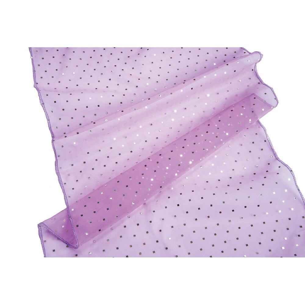 Lilac Purple Sequin Table Runner - PaperLanternStore.com - Paper Lanterns, Decor, Party Lights &amp; More