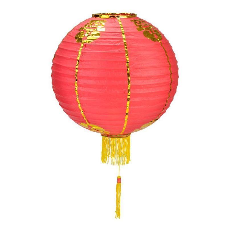 8 PACK | Red Yellow Traditional Chinese Lunar New Year Prosperity Paper Lantern, Hanging Combo Set - PaperLanternStore.com - Paper Lanterns, Decor, Party Lights &amp; More
