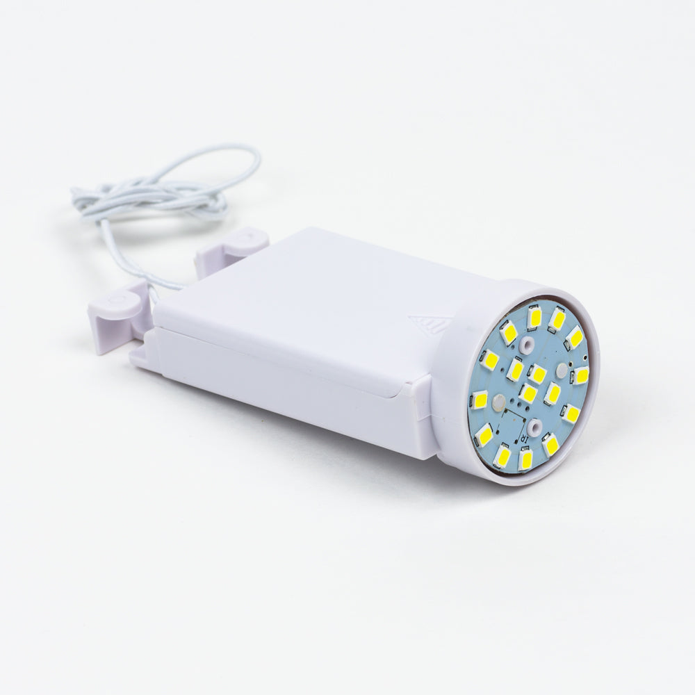 MoonBright 16-LED Hanging Battery Paper Lantern Light