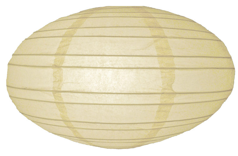 16" Beige Saturn Paper Lantern - PaperLanternStore.com - Paper Lanterns, Decor, Party Lights & More