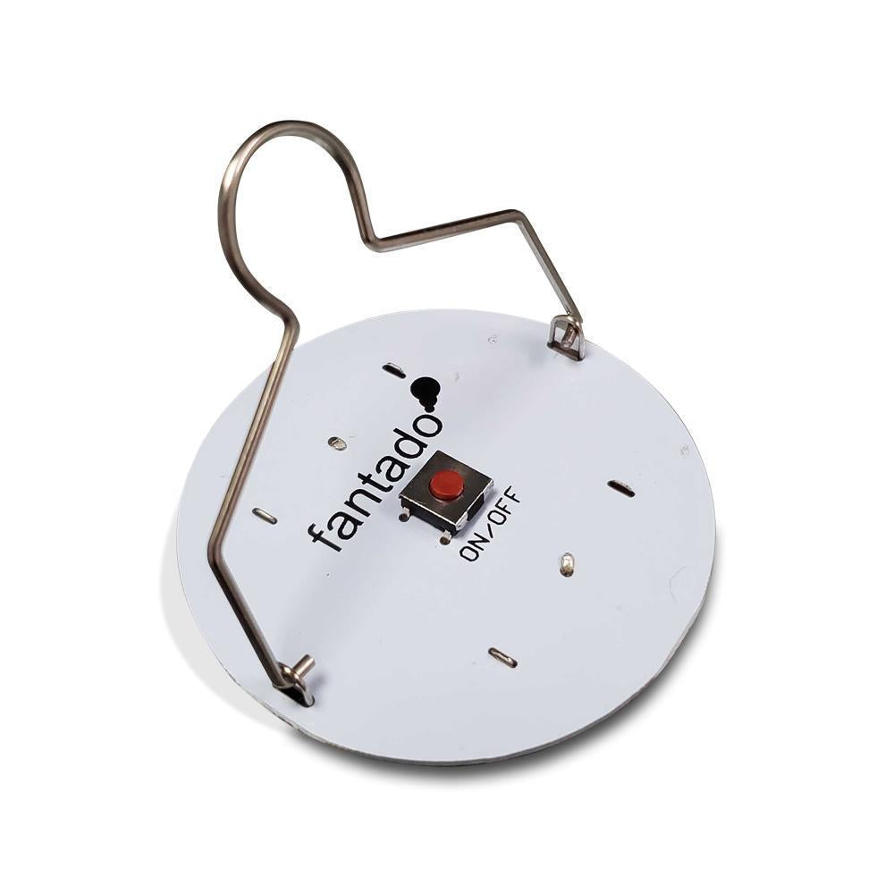 BULK PACK (24) OmniDisk Low Profile LED Hanging Light For Paper Lanterns, Warm White (Battery Powered) - PaperLanternStore.com - Paper Lanterns, Decor, Party Lights &amp; More