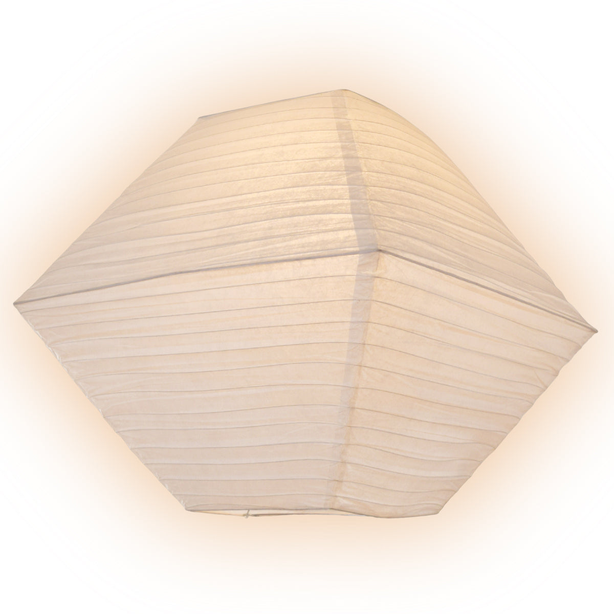 20&quot; White Pagoda II Unique Shaped Paper Lantern