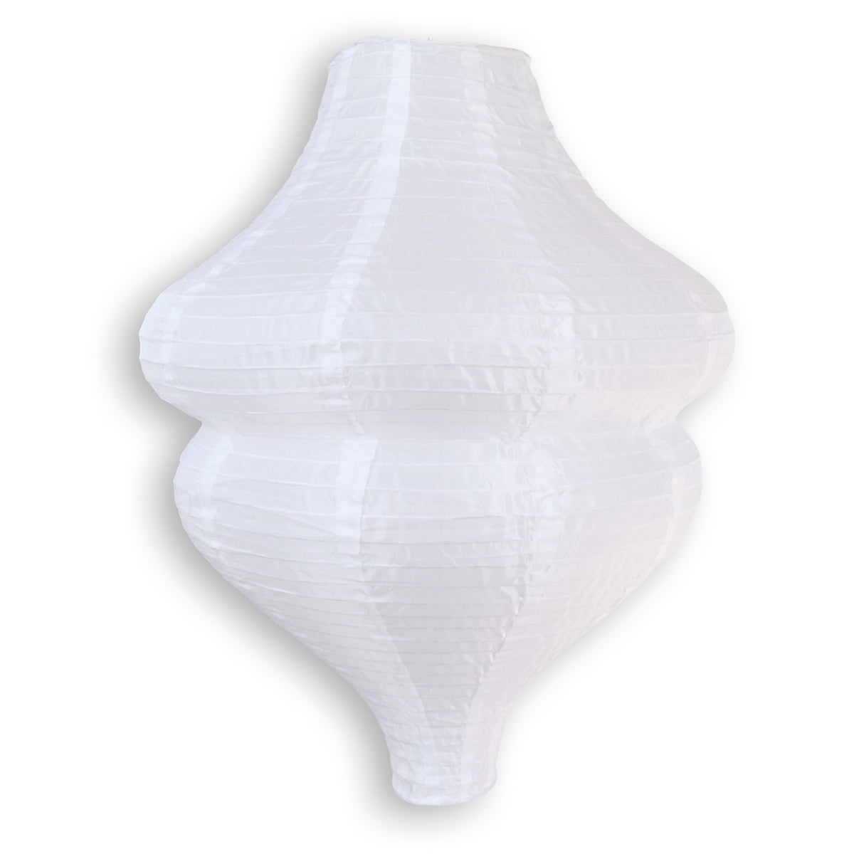 3-PACK | White Beehive Unique Shaped Nylon Lantern, 10-inch x 14-inch - PaperLanternStore.com - Paper Lanterns, Decor, Party Lights & More