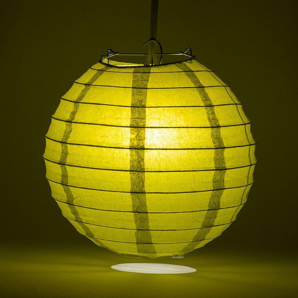30&quot; Pear Jumbo Round Paper Lantern, Even Ribbing, Chinese Hanging Wedding &amp; Party Decoration - PaperLanternStore.com - Paper Lanterns, Decor, Party Lights &amp; More