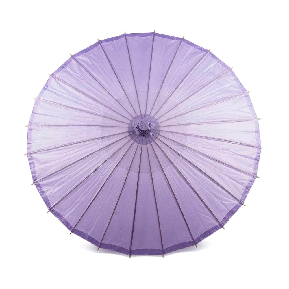 32&quot; Lavender Paper Parasol Umbrella - PaperLanternStore.com - Paper Lanterns, Decor, Party Lights &amp; More