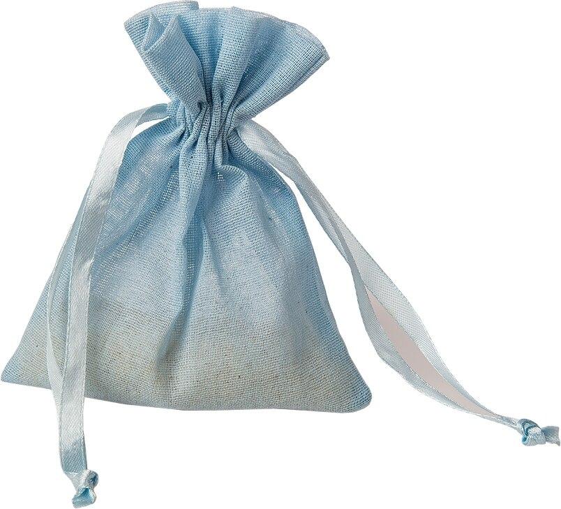 Light Blue Plain Jane Favor Bag, Set of 10 - PaperLanternStore.com - Paper Lanterns, Decor, Party Lights &amp; More