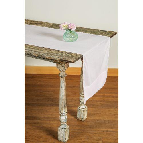 Bridal Pink Cotton Voile Table Runner - PaperLanternStore.com - Paper Lanterns, Decor, Party Lights &amp; More