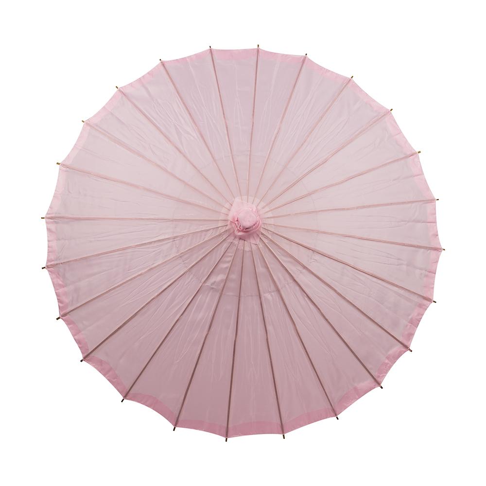 32&quot; Pink Parasol Umbrella, Premium Nylon with Elegant Handle
