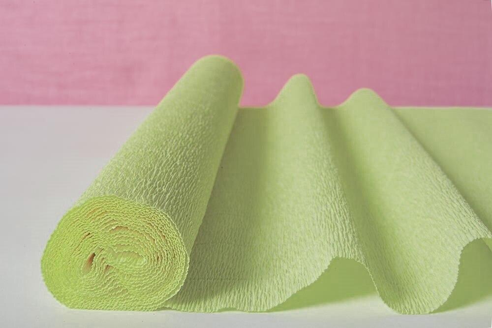 Spa Green Premium Heavy Italian Crepe Paper Roll and Table Runner, 20 Inches x 8 Feet - PaperLanternStore.com - Paper Lanterns, Decor, Party Lights &amp; More