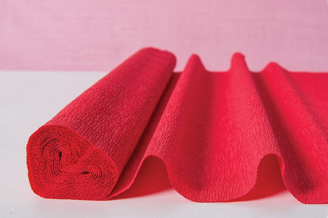 Tangerine Orange Premium Heavy Italian Crepe Paper Roll and Table Runner, 20 Inches x 8 Feet - PaperLanternStore.com - Paper Lanterns, Decor, Party Lights &amp; More