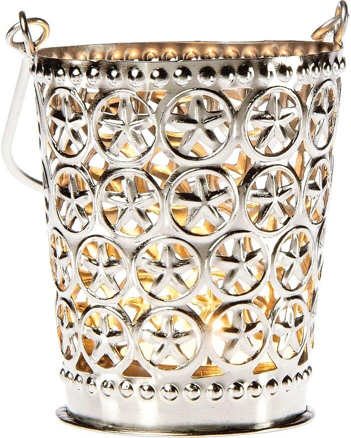 Small Tara Punched Tin Star Shadow Lantern - PaperLanternStore.com - Paper Lanterns, Decor, Party Lights &amp; More