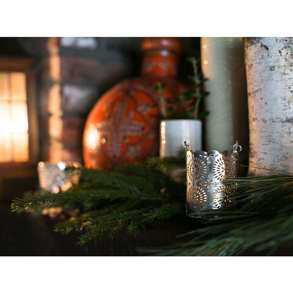 Small Shri Punched Tin Shadow Lantern - PaperLanternStore.com - Paper Lanterns, Decor, Party Lights &amp; More