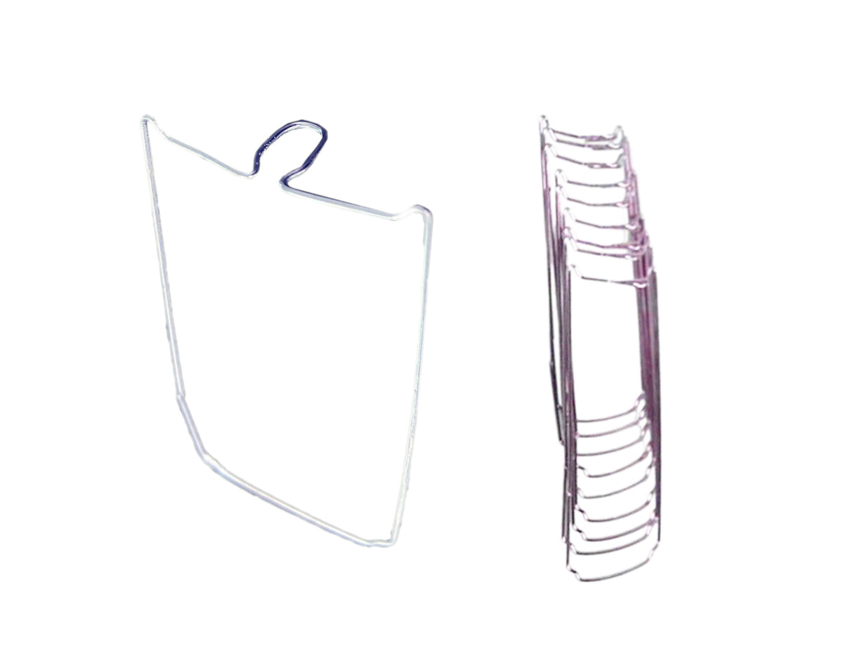 4 Inch Wire Frame Expanders for Paper Lanterns - Replacement Pack of 10