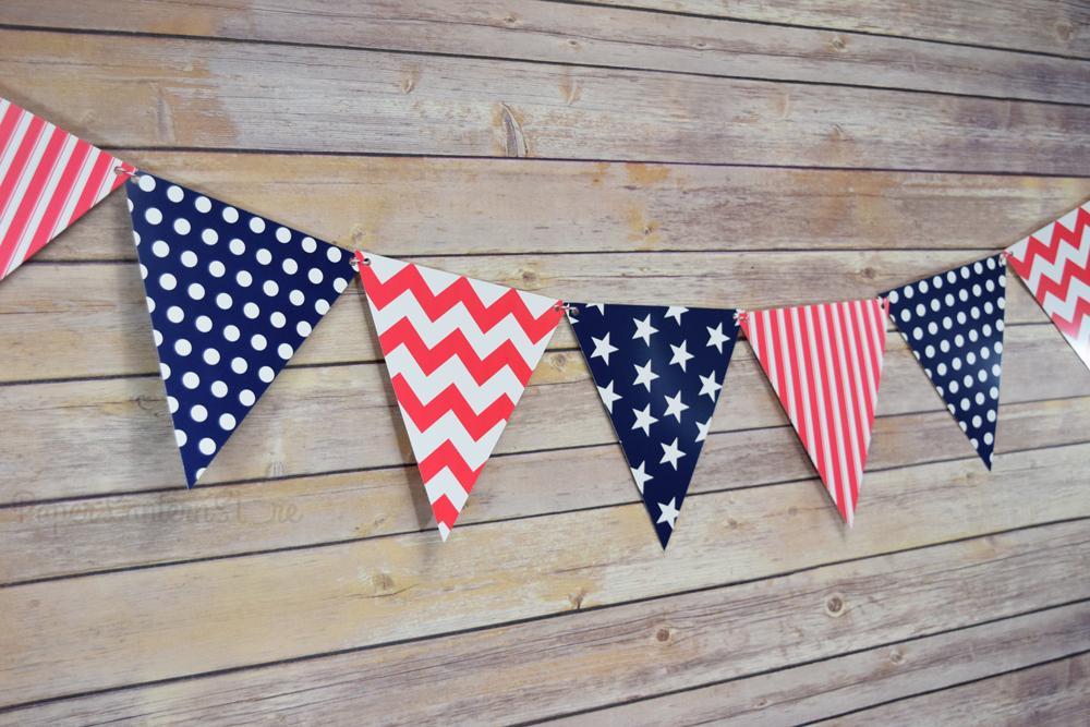 Pennant Streamers Red & Yellow 