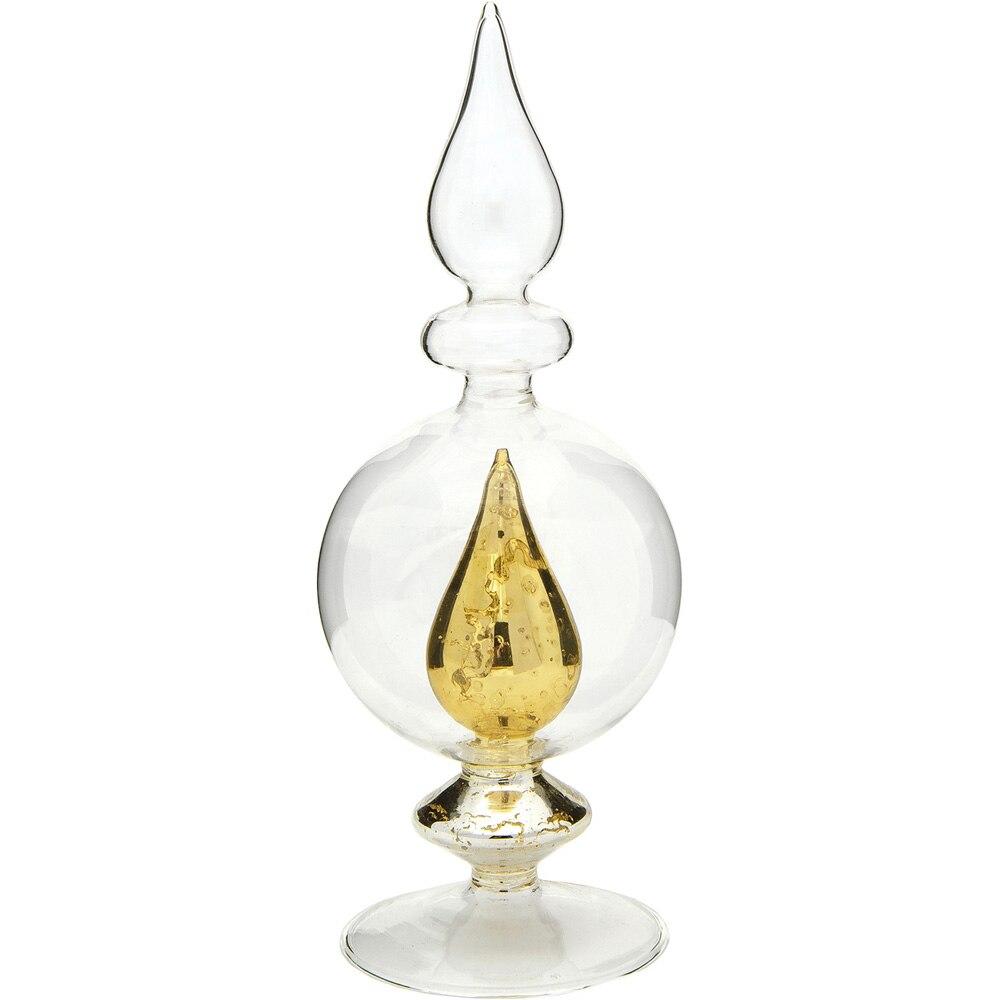 Gold Mercury Glass Jasmine Decorative Finial - PaperLanternStore.com - Paper Lanterns, Decor, Party Lights &amp; More