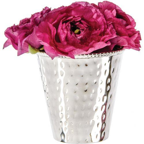 Loretta Small Hammered Metal Mint Julep Cup / Bud Vase - PaperLanternStore.com - Paper Lanterns, Decor, Party Lights &amp; More