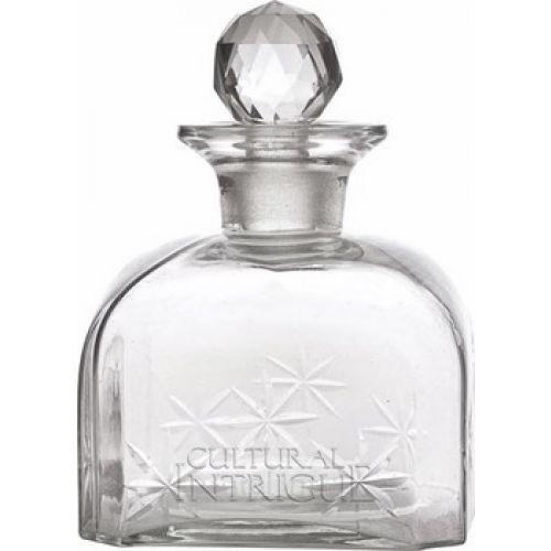 Clear Astra Large Square Perfume Bottle - PaperLanternStore.com - Paper Lanterns, Decor, Party Lights &amp; More