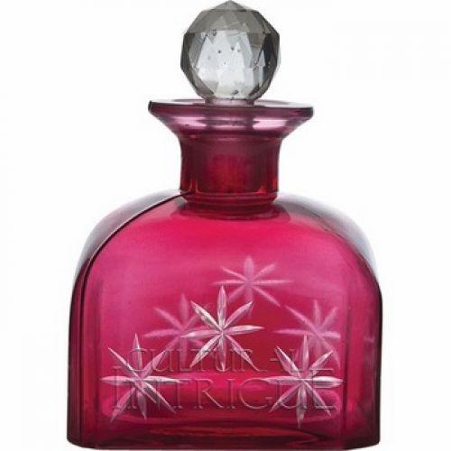 Ruby Red Astra Large Square Perfume Bottle - PaperLanternStore.com - Paper Lanterns, Decor, Party Lights &amp; More