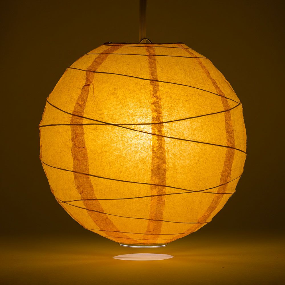 6&quot; Orange Round Paper Lantern, Crisscross Ribbing, Hanging Decoration - PaperLanternStore.com - Paper Lanterns, Decor, Party Lights &amp; More