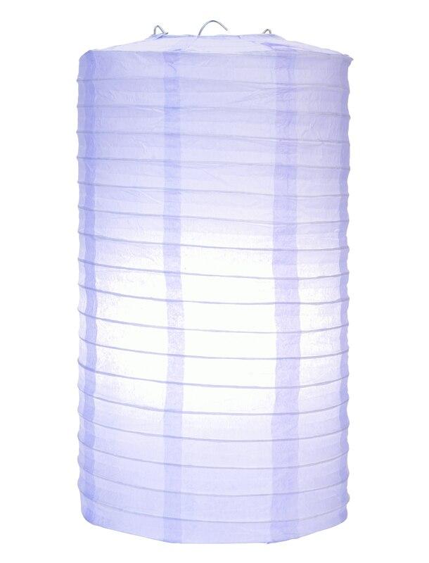 8&quot; Lavender Cylinder Paper Lantern - PaperLanternStore.com - Paper Lanterns, Decor, Party Lights &amp; More