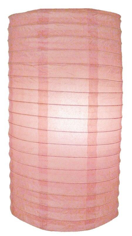 8&quot; Pink Cylinder Paper Lantern - PaperLanternStore.com - Paper Lanterns, Decor, Party Lights &amp; More