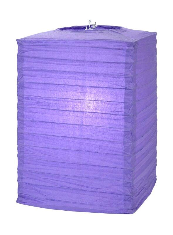 Dark Purple Hako Paper Lantern - PaperLanternStore.com - Paper Lanterns, Decor, Party Lights &amp; More