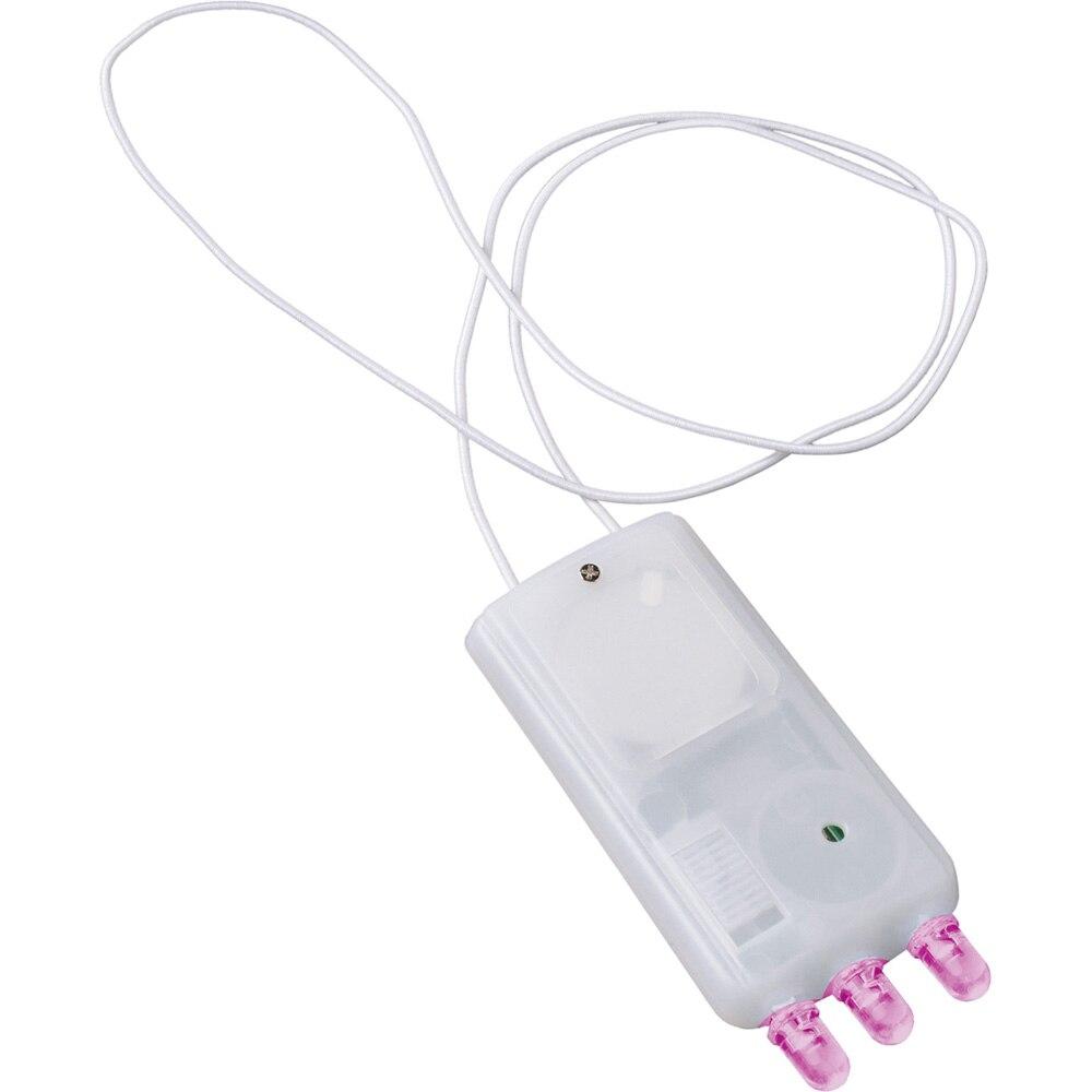Fuchsia Pink Battery Powered Triple LED Light for Paper Lanterns - PaperLanternStore.com - Paper Lanterns, Decor, Party Lights &amp; More