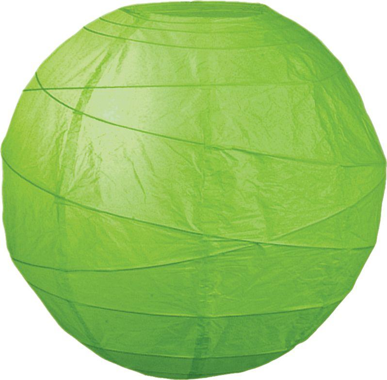 BULK PACK (5) 24" Grass Greenery Round Paper Lantern, Crisscross Ribbing, Chinese Hanging Wedding & Party Decoration - PaperLanternStore.com - Paper Lanterns, Decor, Party Lights & More