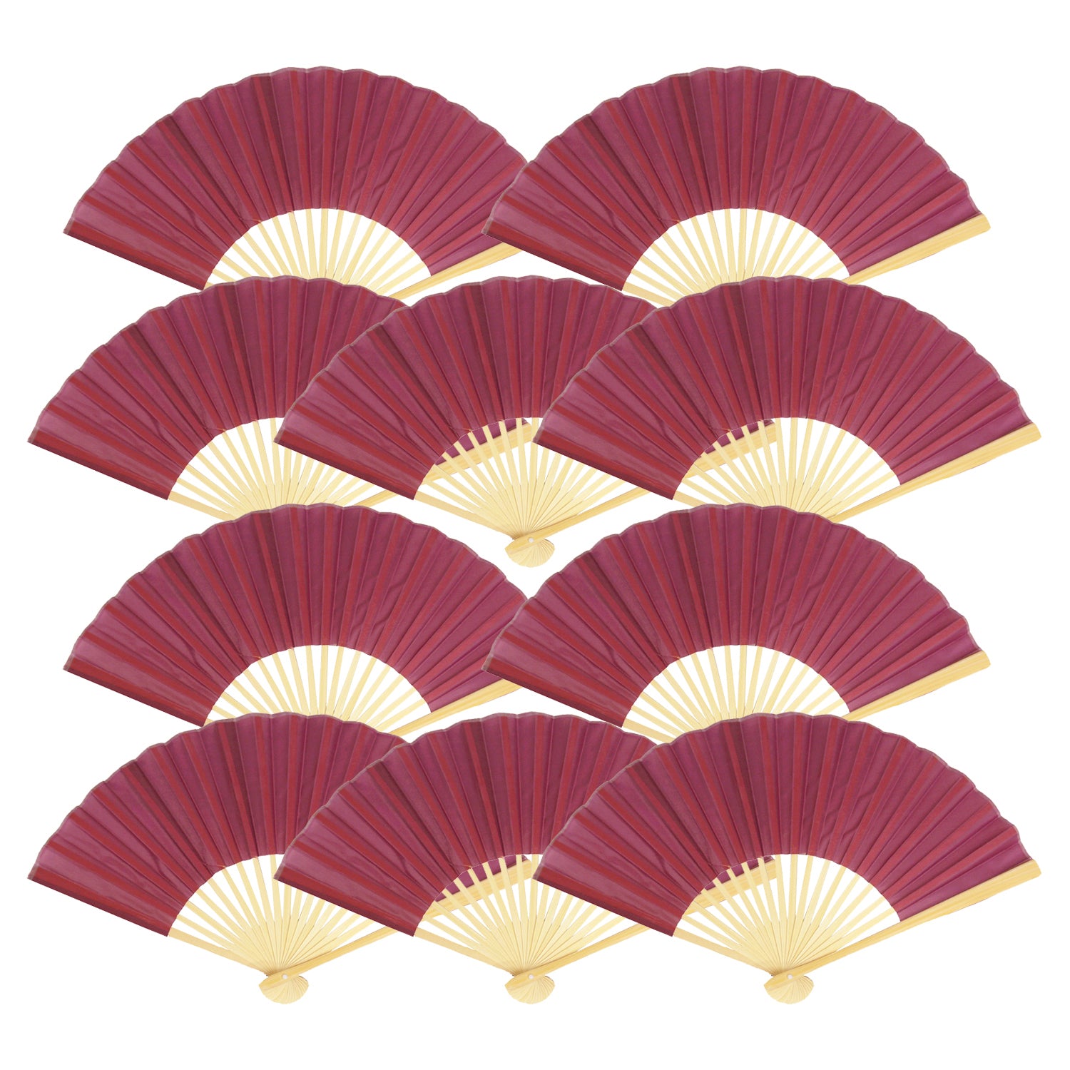 Gold fans for shop weddings