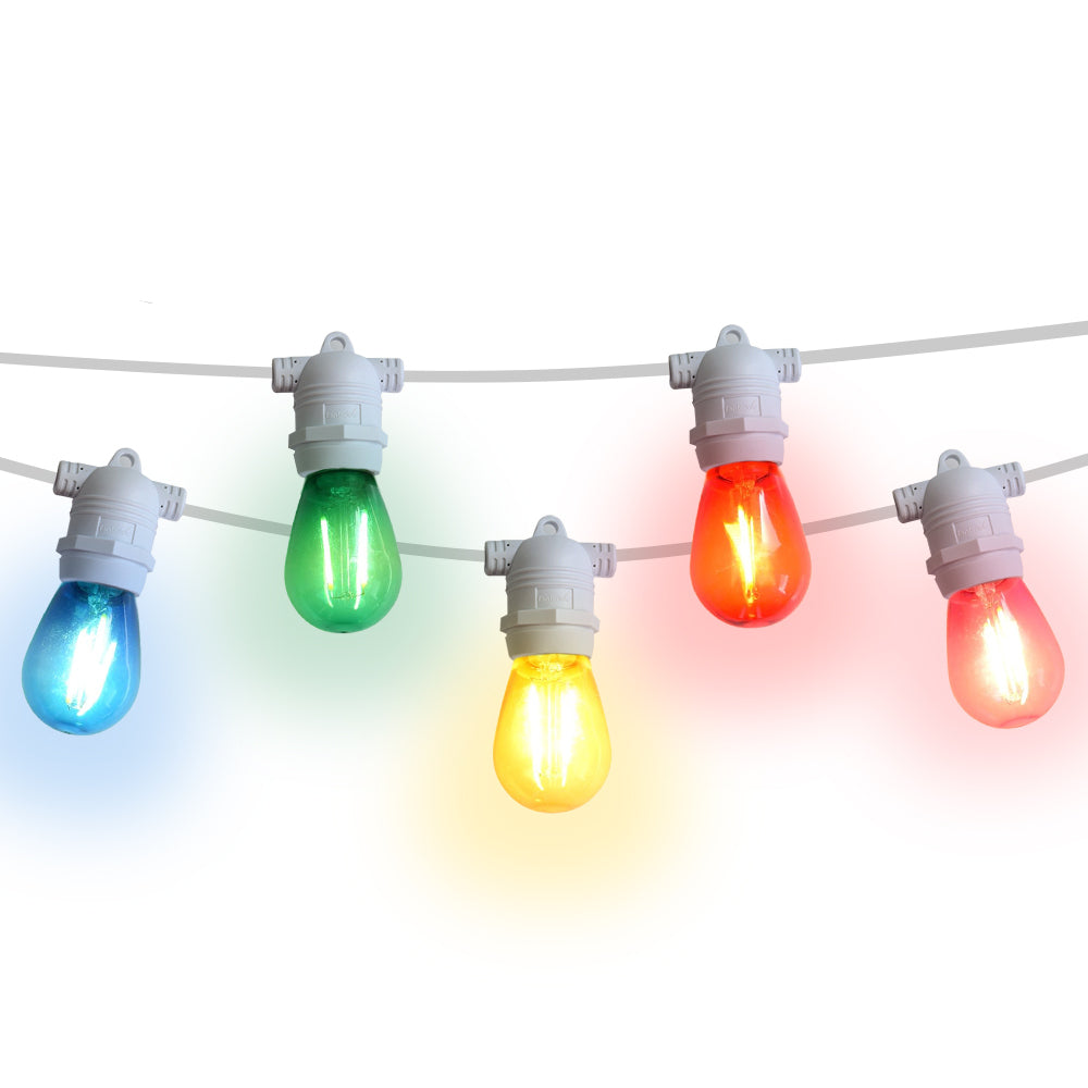 White cord string lights discount