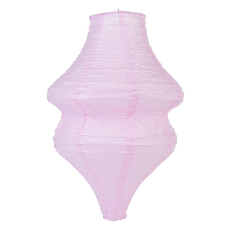 Pink Beehive Unique Shaped Paper Lantern, 10-inch x 14-inch - PaperLanternStore.com - Paper Lanterns, Decor, Party Lights &amp; More