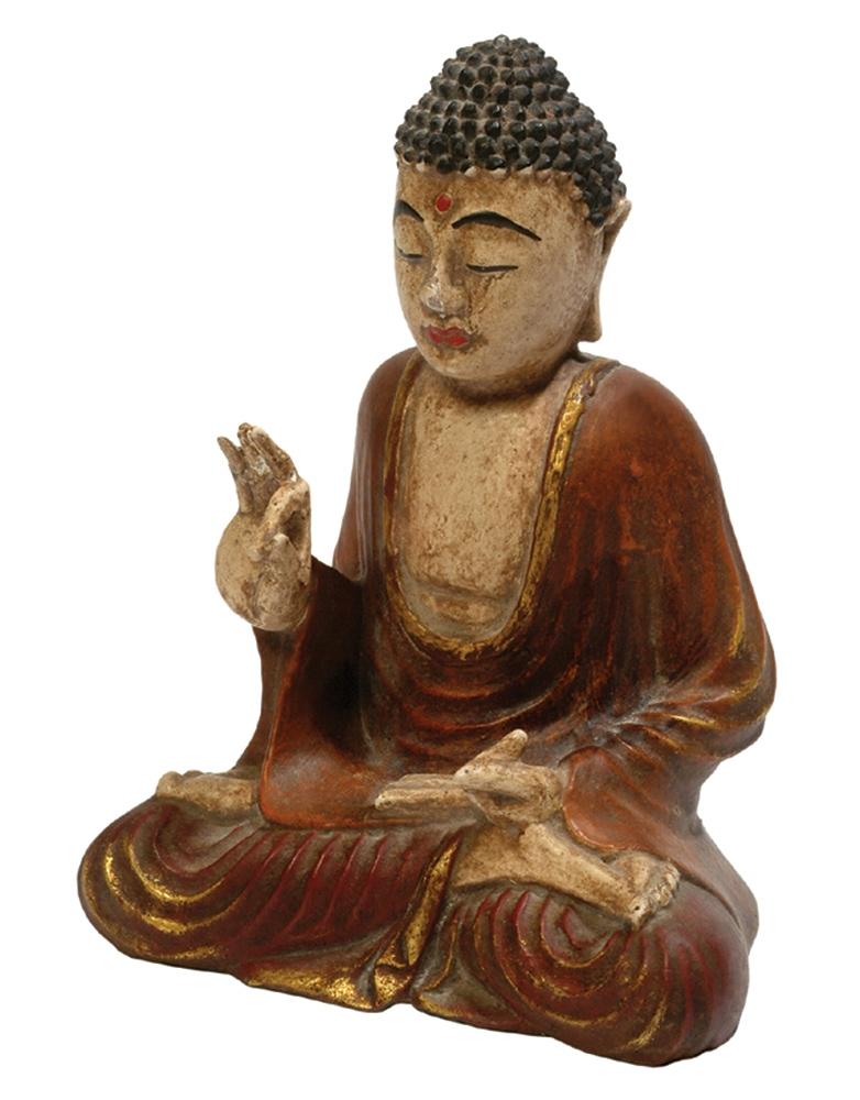 Sitting Buddha Vitarka Mudra (teaching &amp; reasoning) - PaperLanternStore.com - Paper Lanterns, Decor, Party Lights &amp; More