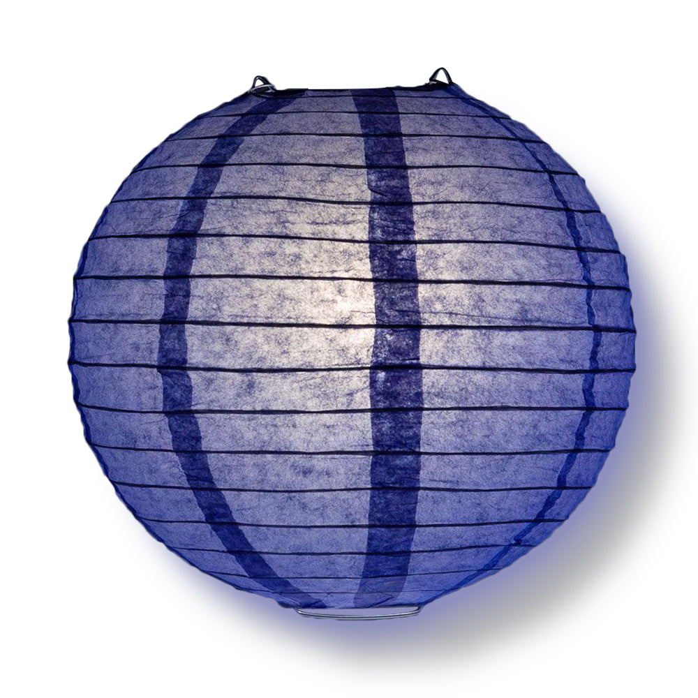 12-PC Astra Blue / Very Periwinkle Paper Lantern Chinese Hanging Wedding &amp; Party Assorted Decoration Set, 12/10/8-Inch - PaperLanternStore.com - Paper Lanterns, Decor, Party Lights &amp; More