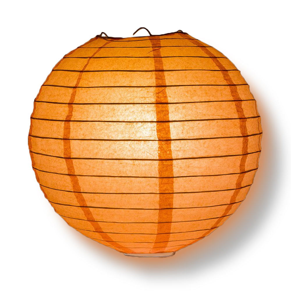 12-PC Peach / Orange Coral Paper Lantern Chinese Hanging Wedding &amp; Party Assorted Decoration Set, 12/10/8-Inch - PaperLanternStore.com - Paper Lanterns, Decor, Party Lights &amp; More