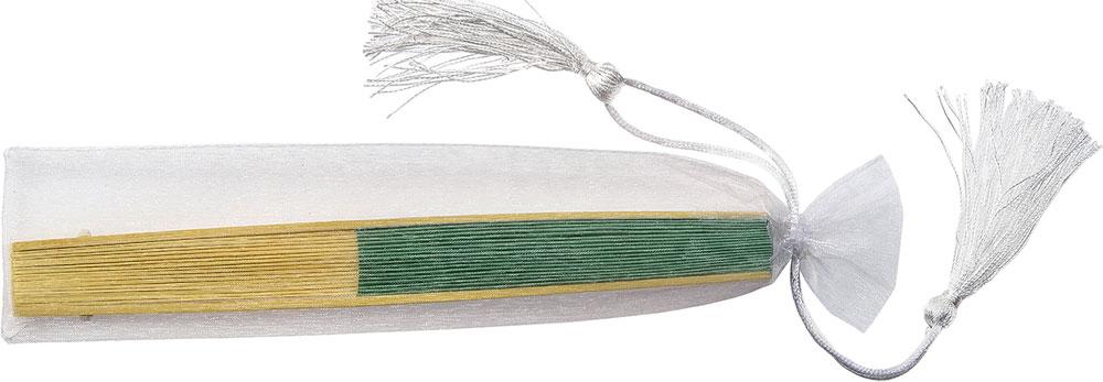White Organza Tassel Fan Bag, Set of 5 - PaperLanternStore.com - Paper Lanterns, Decor, Party Lights &amp; More