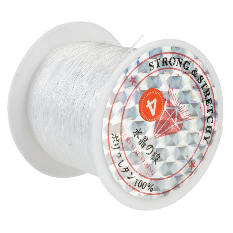 clear fishing line spool Quasimoon 100' Fishing Line For Hanging Paper Lanterns