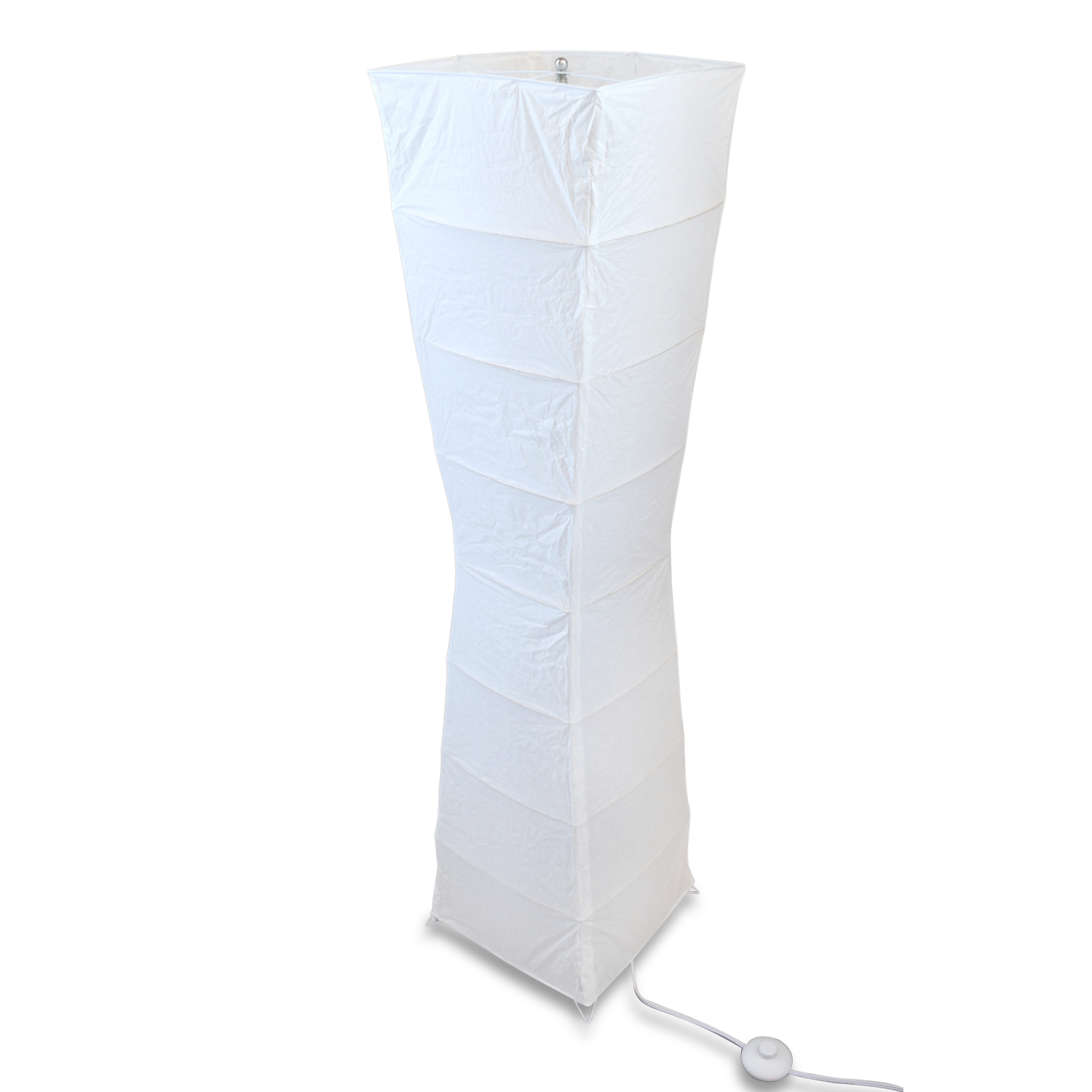 4-FT Hako Paper Lantern Floor Lamp Shade, 12-inch x 48-inch (SHADE ONLY)