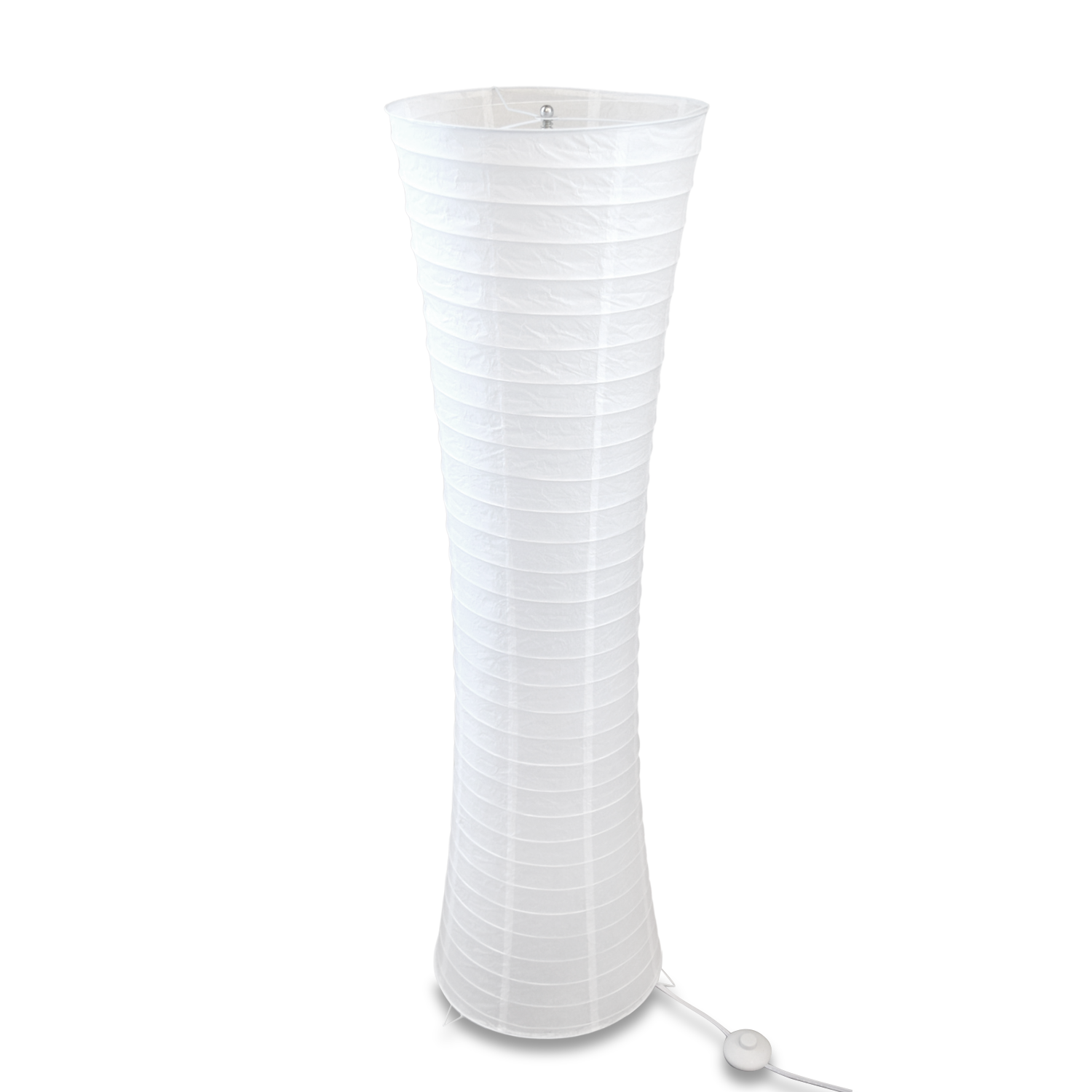 4-FT Cylinder Paper Lantern Floor Lamp Shade - 14-inch x 48-inch (SHADE ONLY)