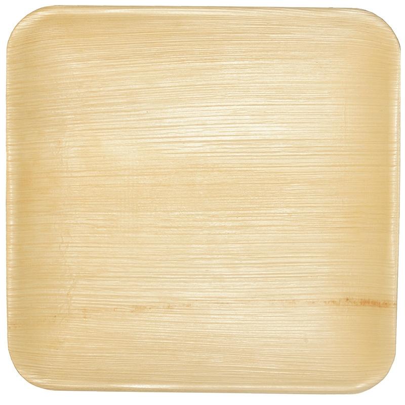 Petite Square Palm Leaf Plates (25 pack) - PaperLanternStore.com - Paper Lanterns, Decor, Party Lights &amp; More
