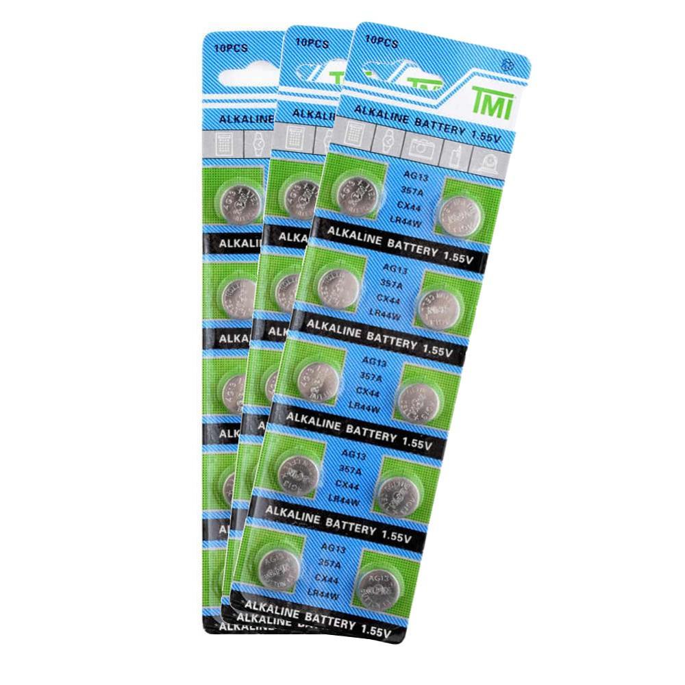 LR44 AG13 Coin Cell Batteries for LED Cork Lights (30 Pack) - PaperLanternStore.com - Paper Lanterns, Decor, Party Lights & More